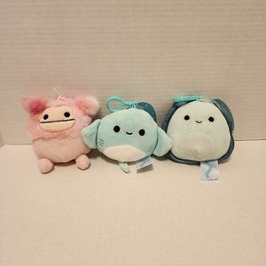 Squishmallows Clips lot of 3 New with Tags Bundle #1